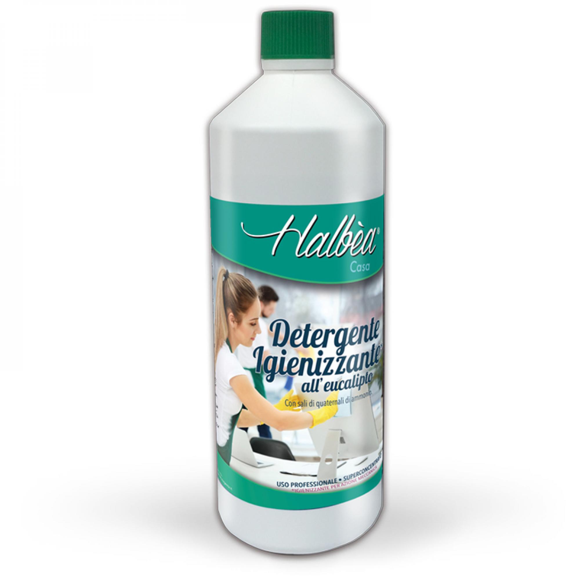 Halbèa - Desinfizierender Eukalyptusreiniger - Detergente Igienizzante Superconcentrato all'Eucalipto