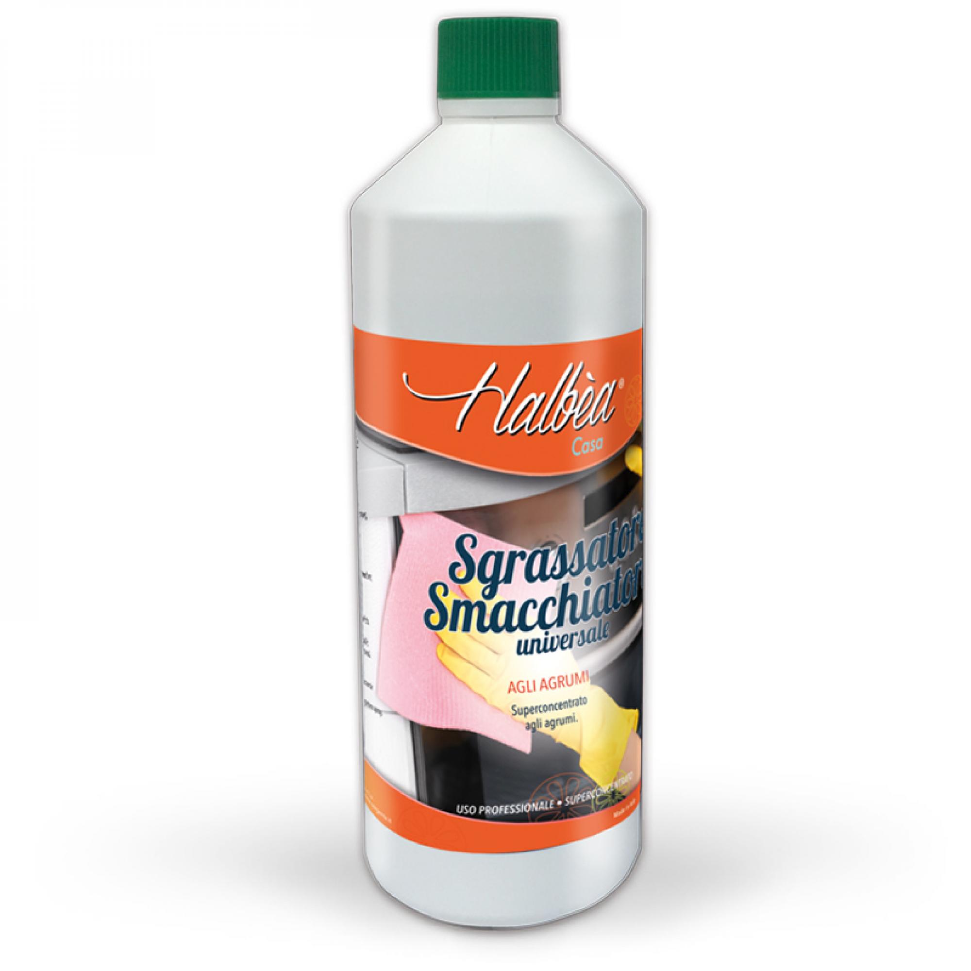 Halbèa - Hochkonzentrierter Zitrusreiniger und Fleckenentferner - Sgrassatore Smacchiatore