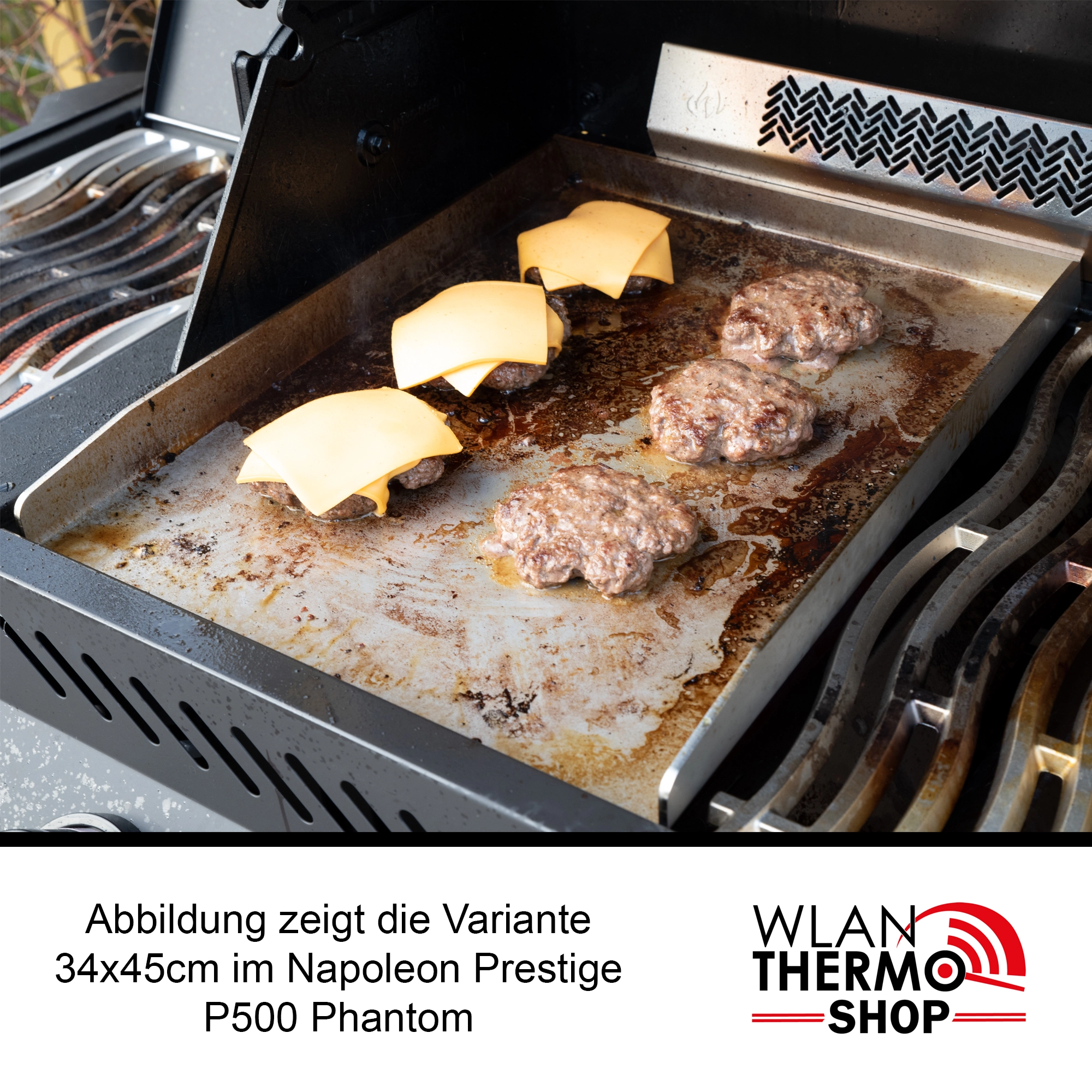 Plancha Grillplatte Napoleon Beispiel