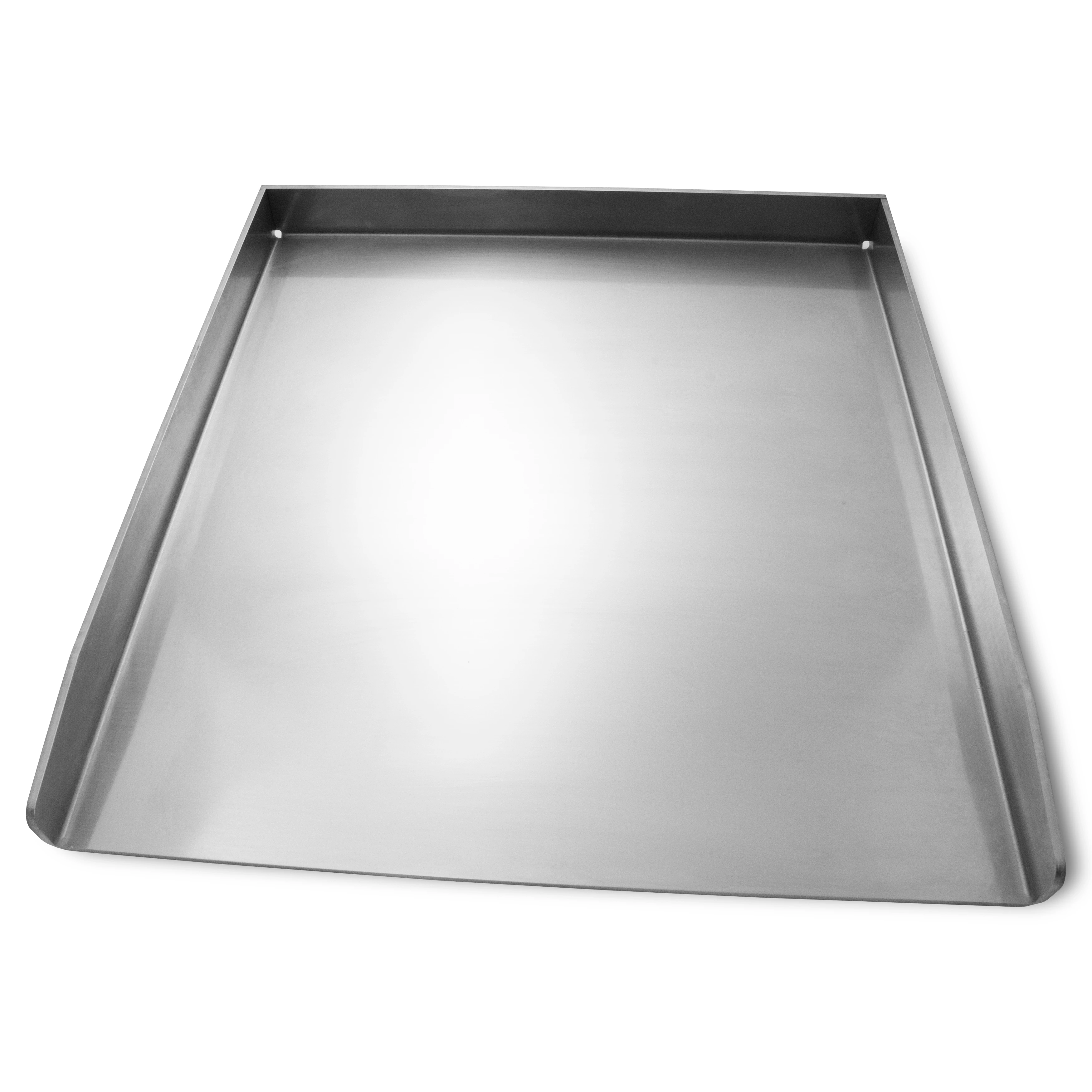 Plancha Edelstahl Grillplatte - Burnhard Earl - Large 37,5x42,5cm